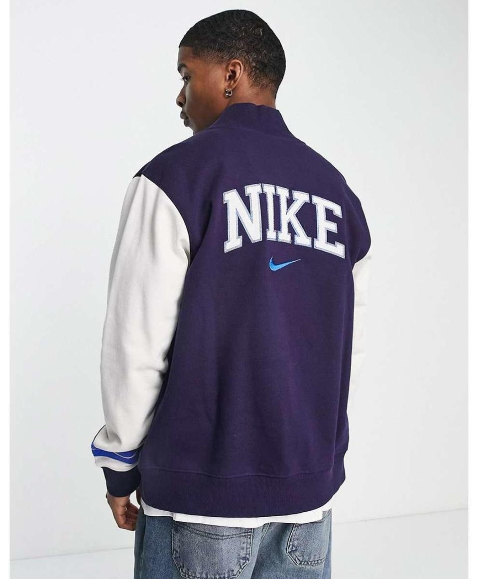 [S]나이키 레트로 바시티 플리스 자켓