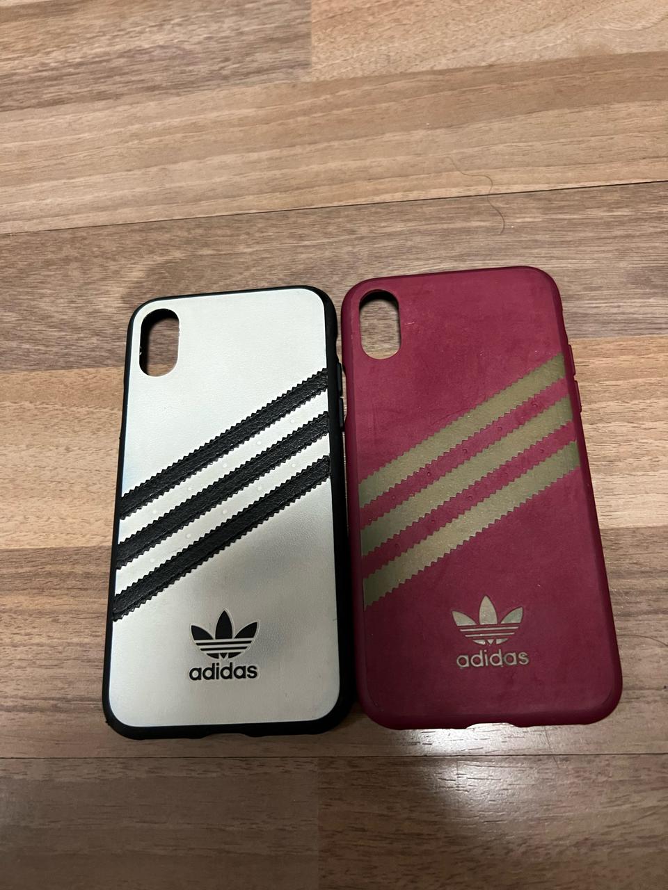 아이폰XS 아디다스케이스 2개
