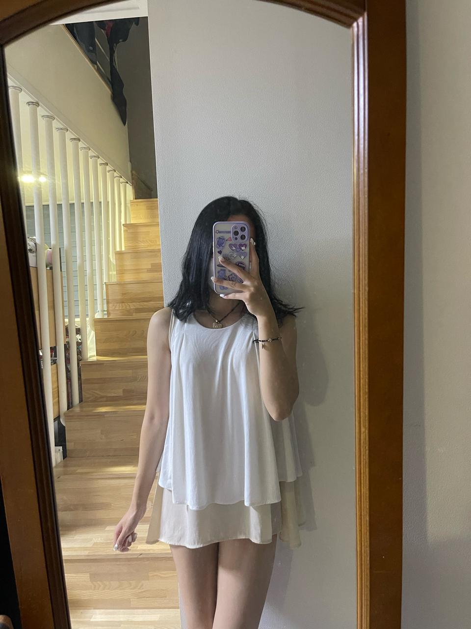 민소매 레이어티셔츠