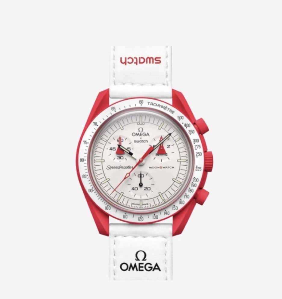 오메가 문스와치 마스 새상품