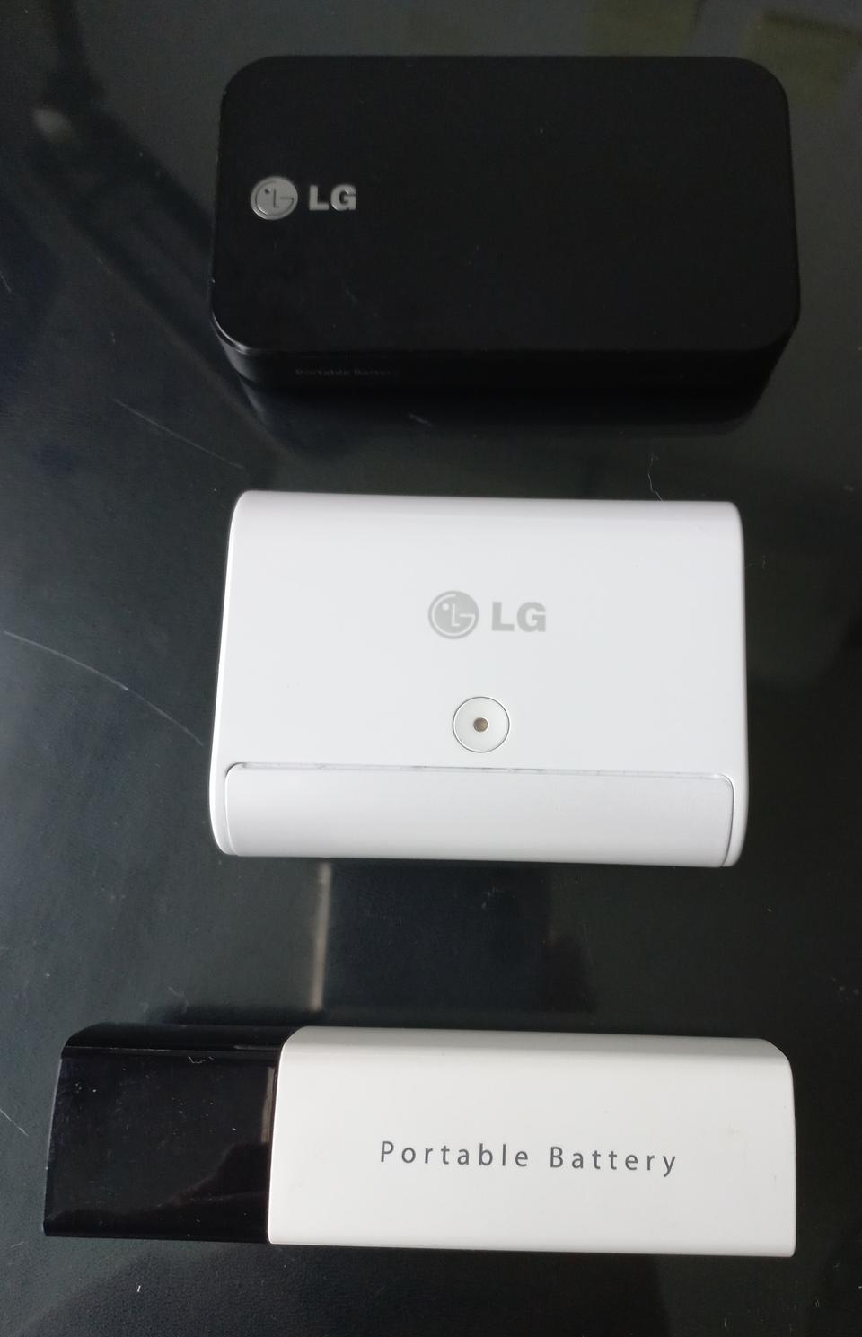 LG 포터블 배터리 3개 Portable Battery