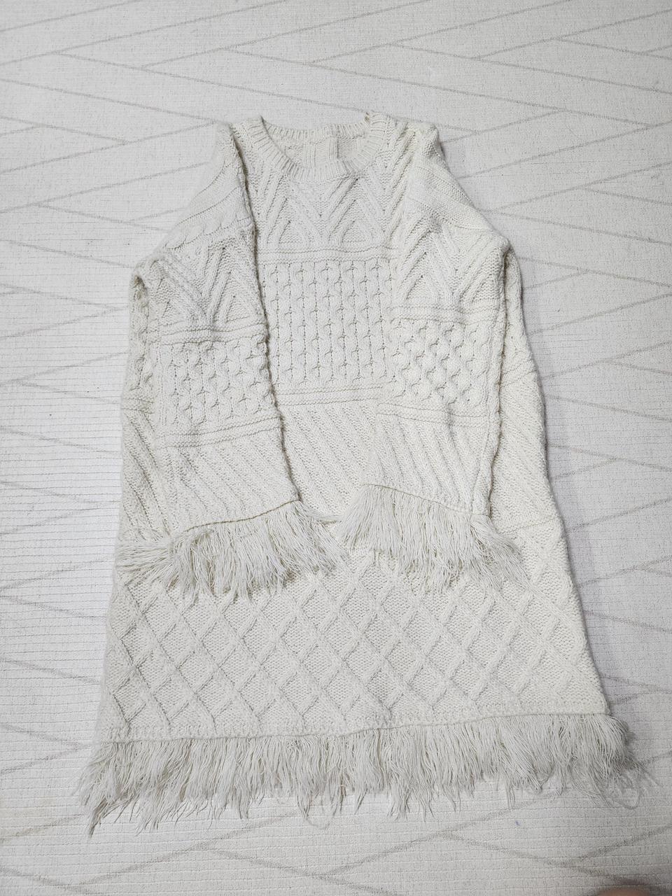 selly's) 셀리스, 아이보리 니트 원피스