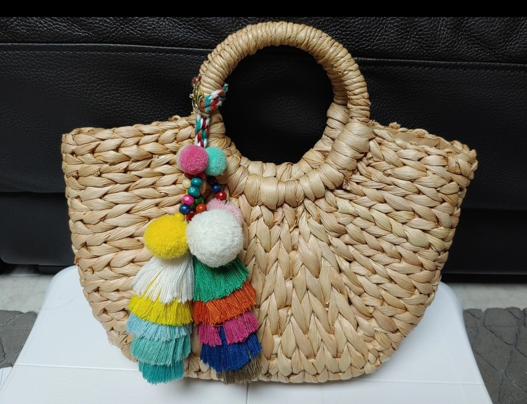 라라 라탄왕골바구니가방