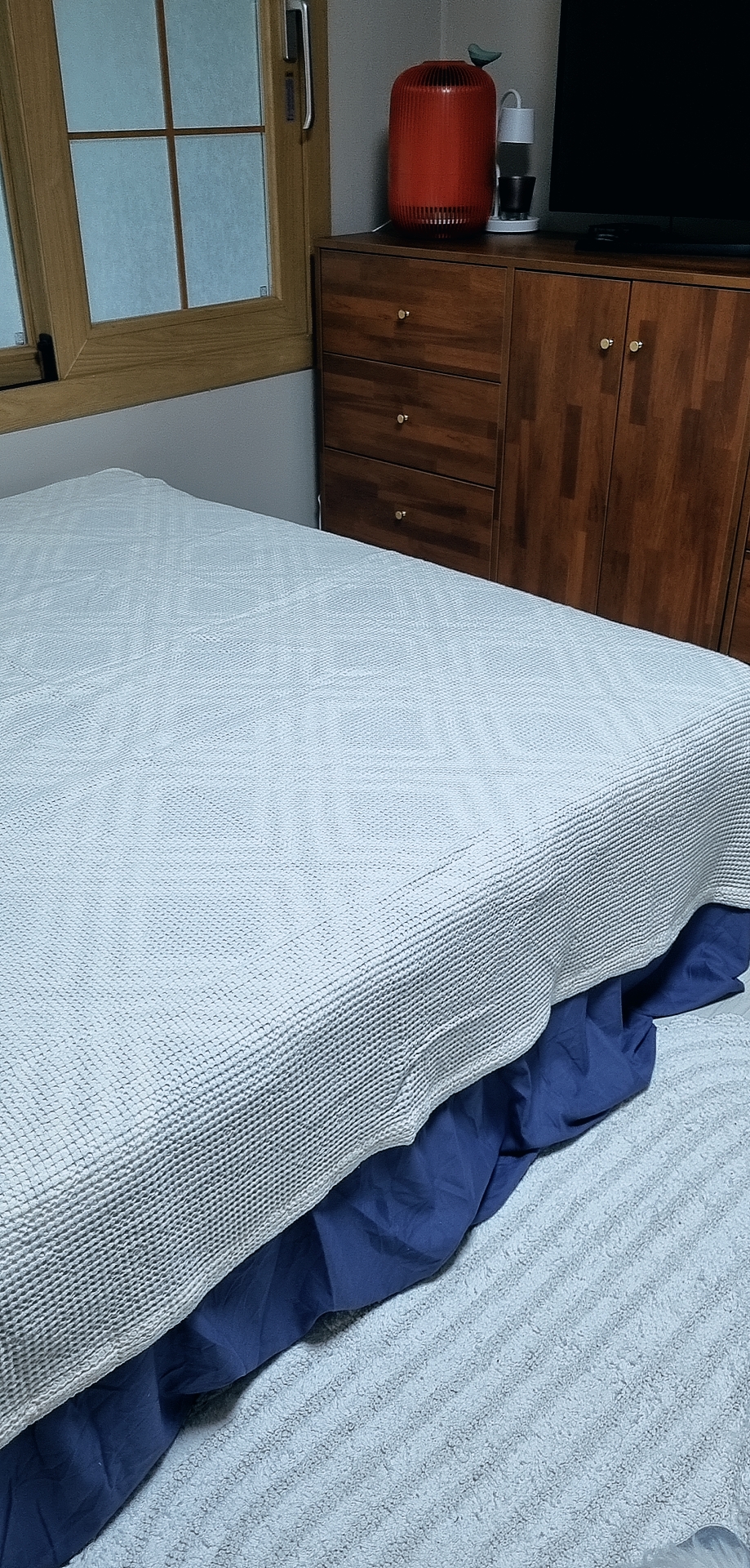 에어룸 와플이불+베개커버2장