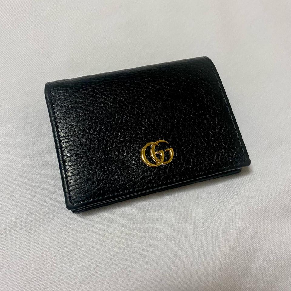 [정품]구찌 GG 마몽 카드지갑 블랙 (정가 68만원)