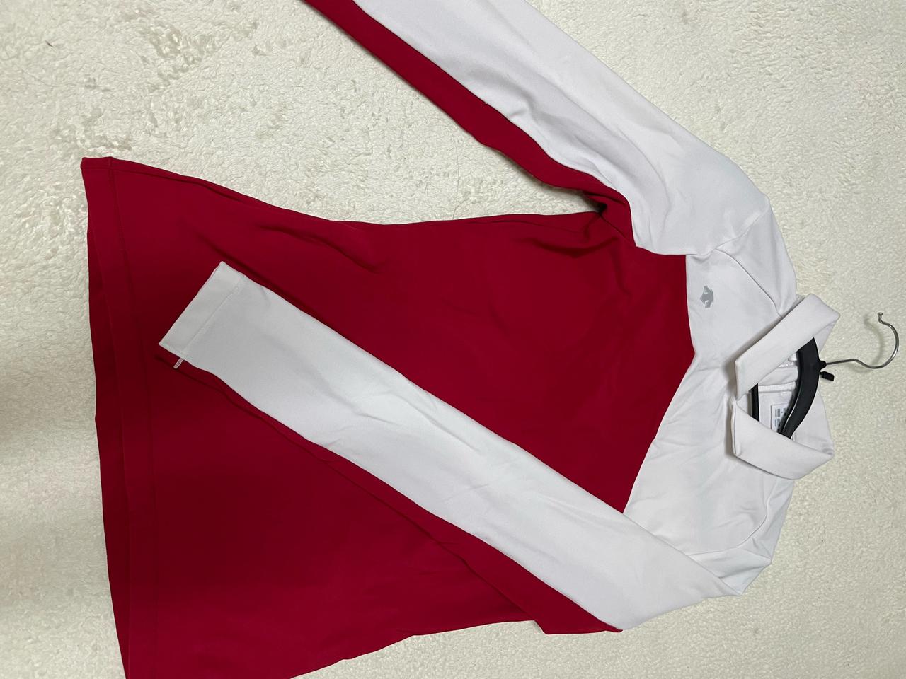 데상트 기모 티셔츠 s