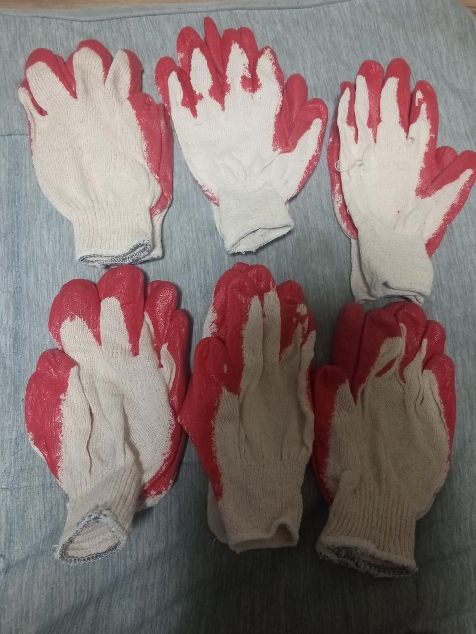 경기도 부천 : 새제품 반코팅 목장갑 작업용 코팅 장갑 6컬레