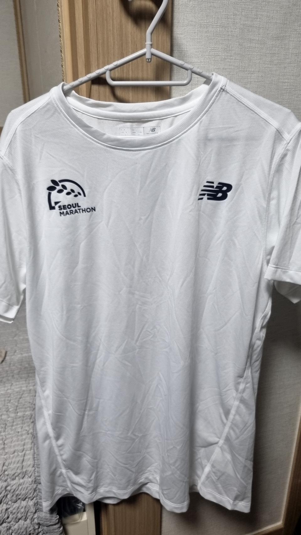 뉴발란스 운동복 상의 남자 L 흰색 팔아용