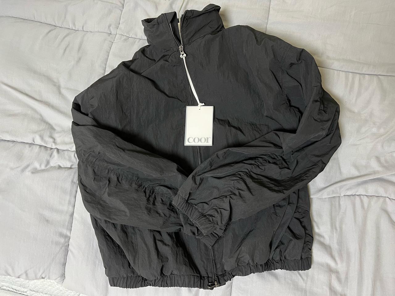 쿠어 윈드브레이커자켓 블랙 L 미착용 새제품