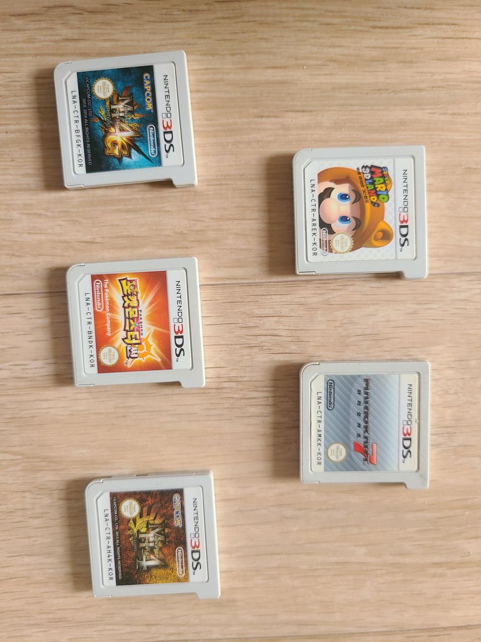 3ds 게임 칩 일괄 싸게팝니다