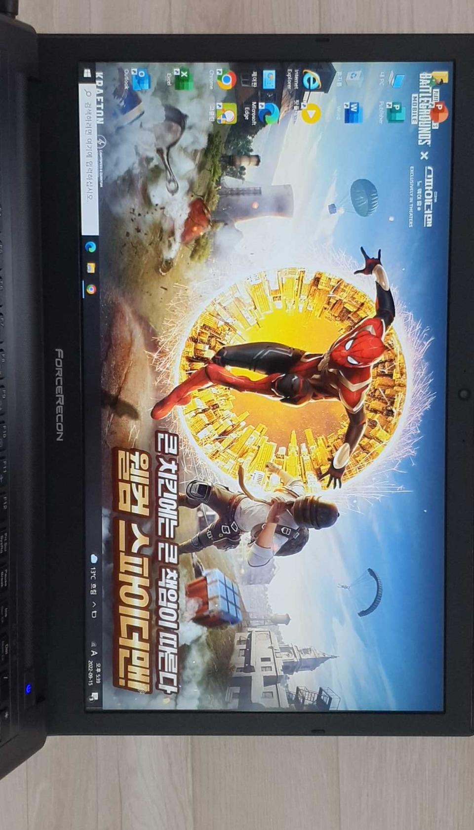 한성 15.6인치 FHD화면 오토캐드/게이밍노트북