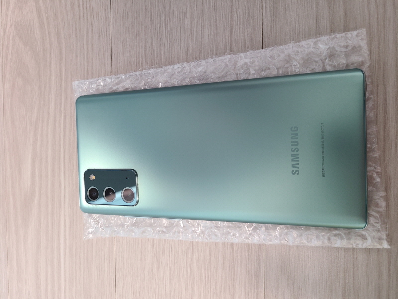 갤럭시 노트20 그린 256