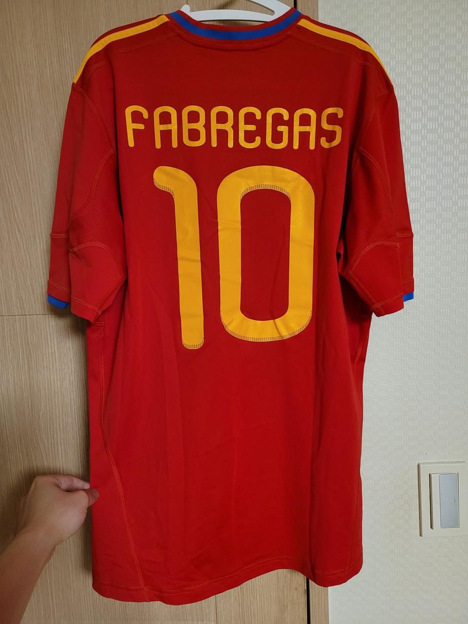 10-12 스페인 홈 세스크 파브레가스 유니폼