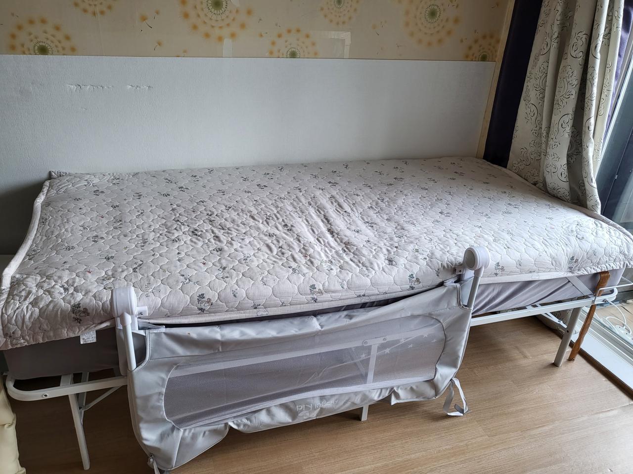 싱글침대(철제접이식 프라임&매트리스)