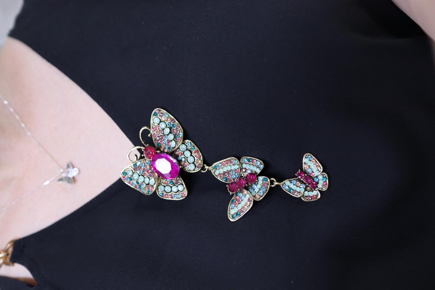 나비브로치 &메달(새상품)