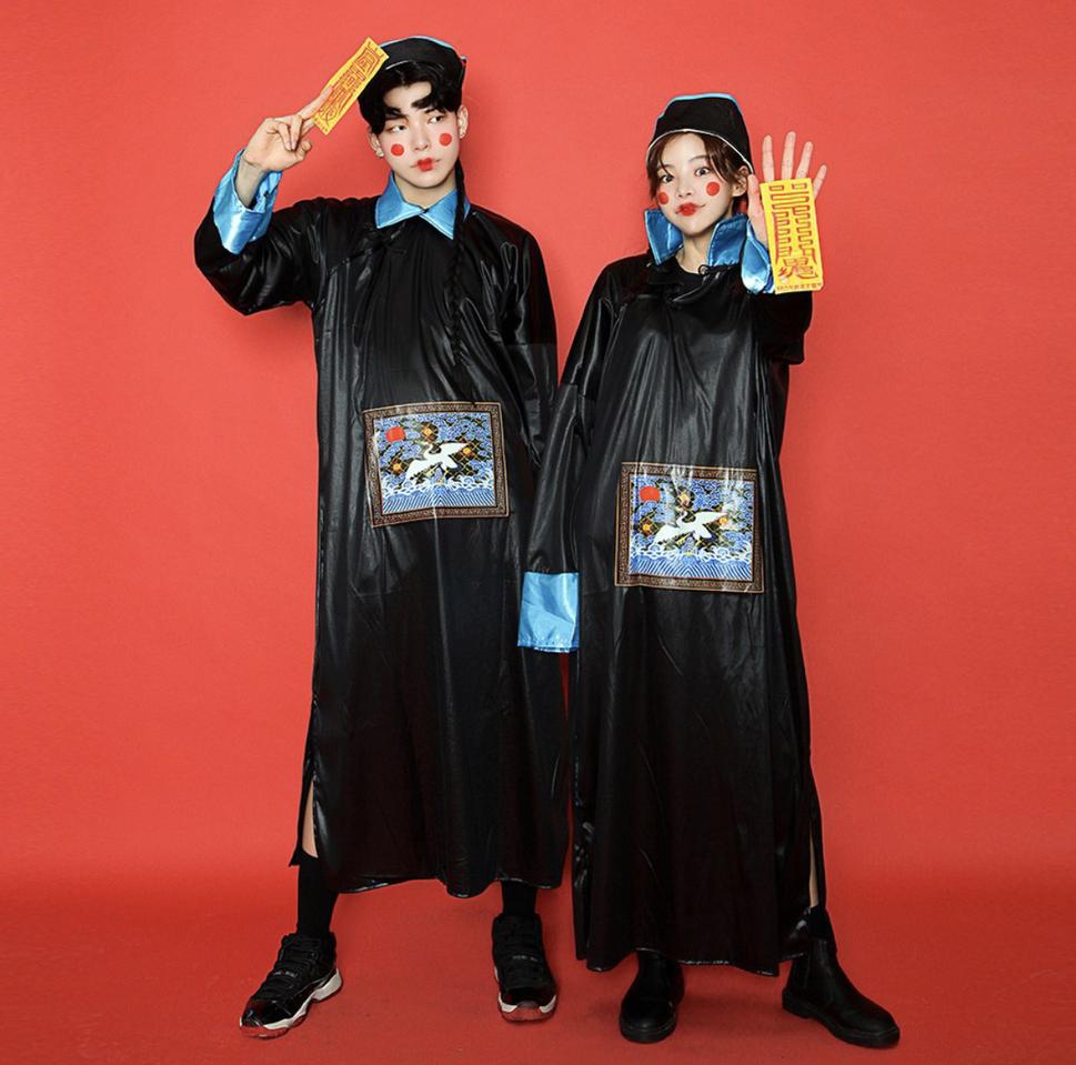 강시 코스프레 택배비 포함(부적 별도)