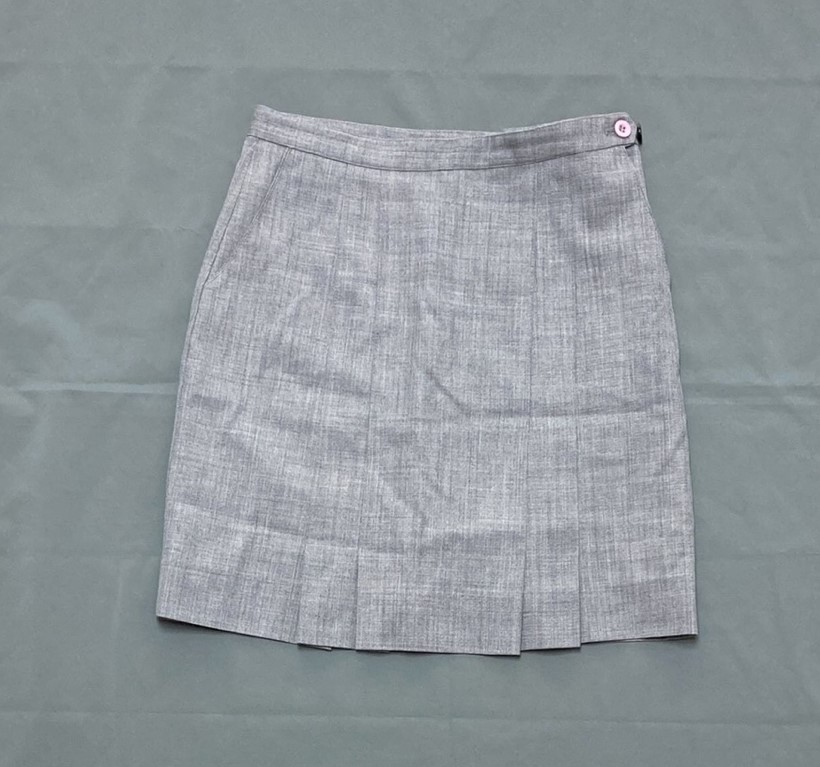 ⭐그린스쿨 교복 치마 (짧치) (L) (회색)⭐