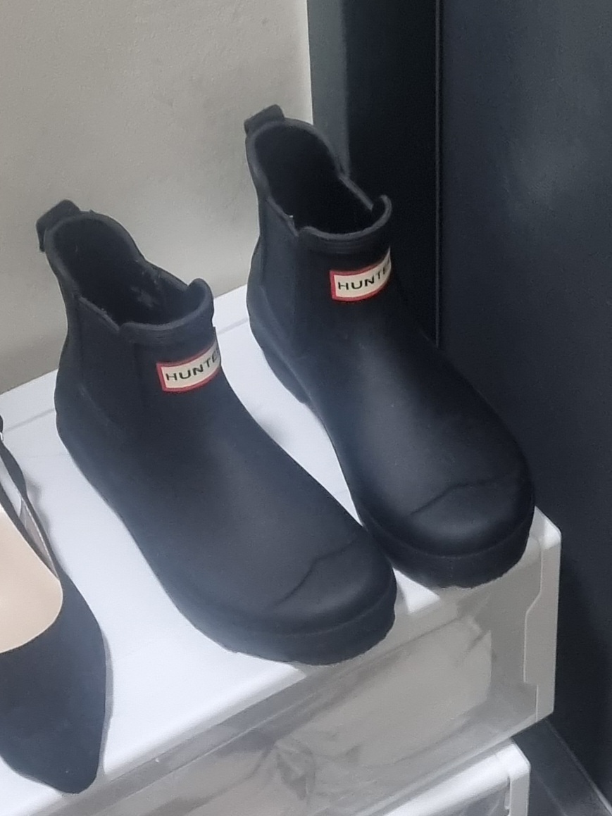헌터 오리지널 숏 무광 레인 부츠 (첼시부츠)