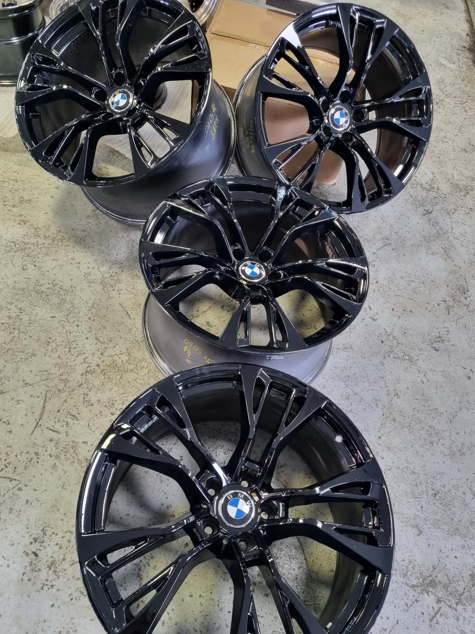 BMw.x5.x6.ST중고21인치블랙유광폴리싱휠.