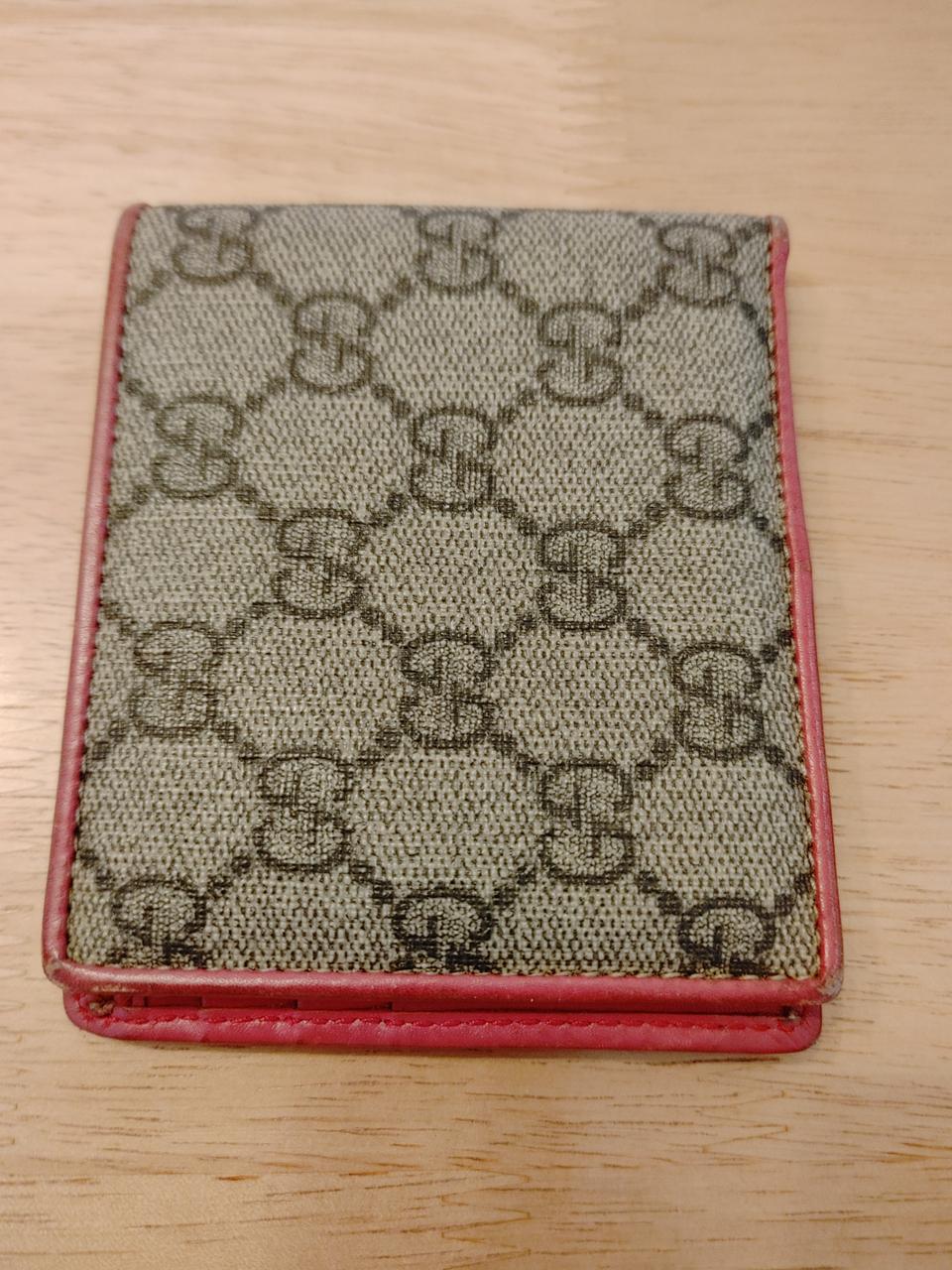 구찌캔버스 반지갑