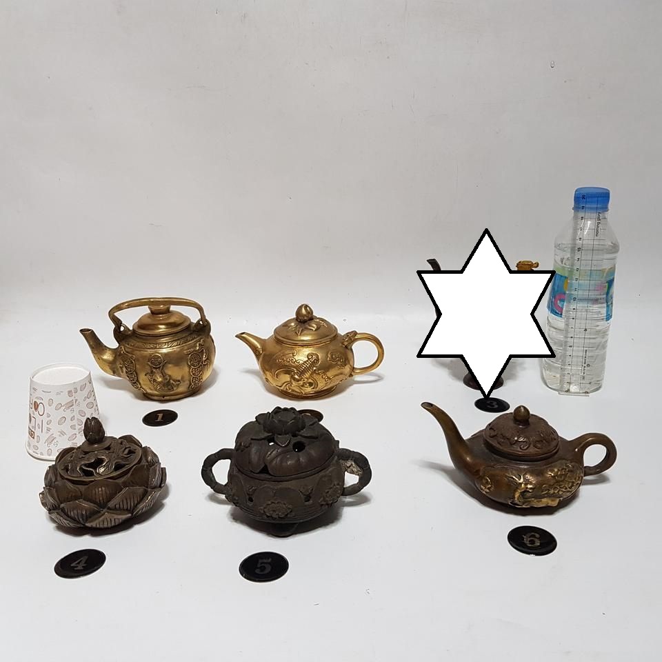  미니  동 주전자 - 만물당 (검색 )  엔틱  민속품  