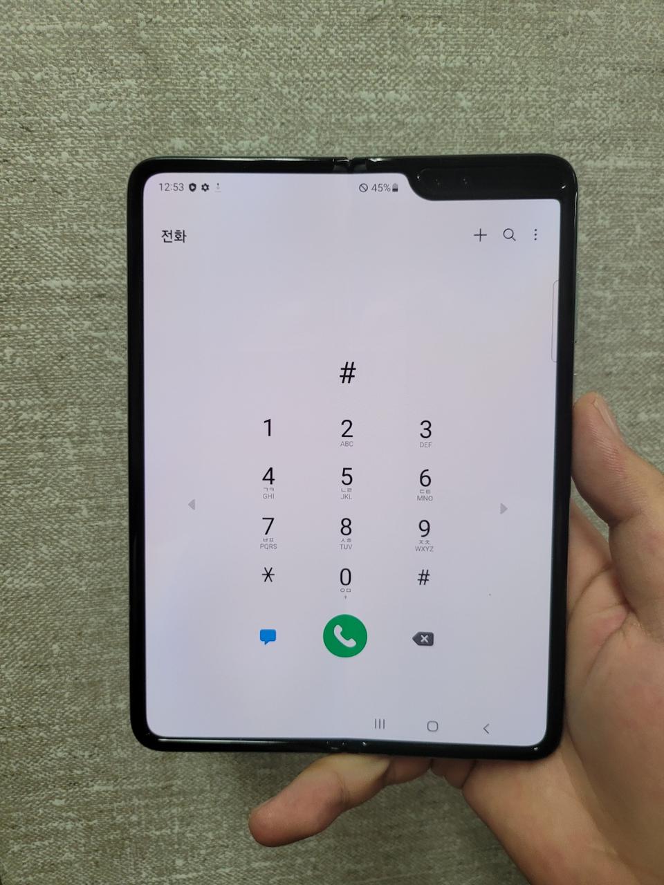 갤럭시폴드1 skt 512G 공기계 급처