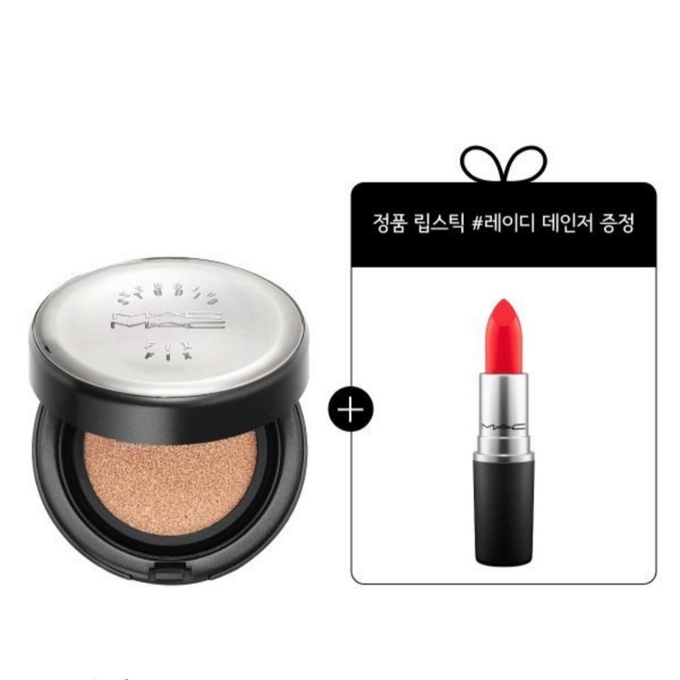 백화점발송ㅡ맥 쿠션과 맥정품립스틱증정