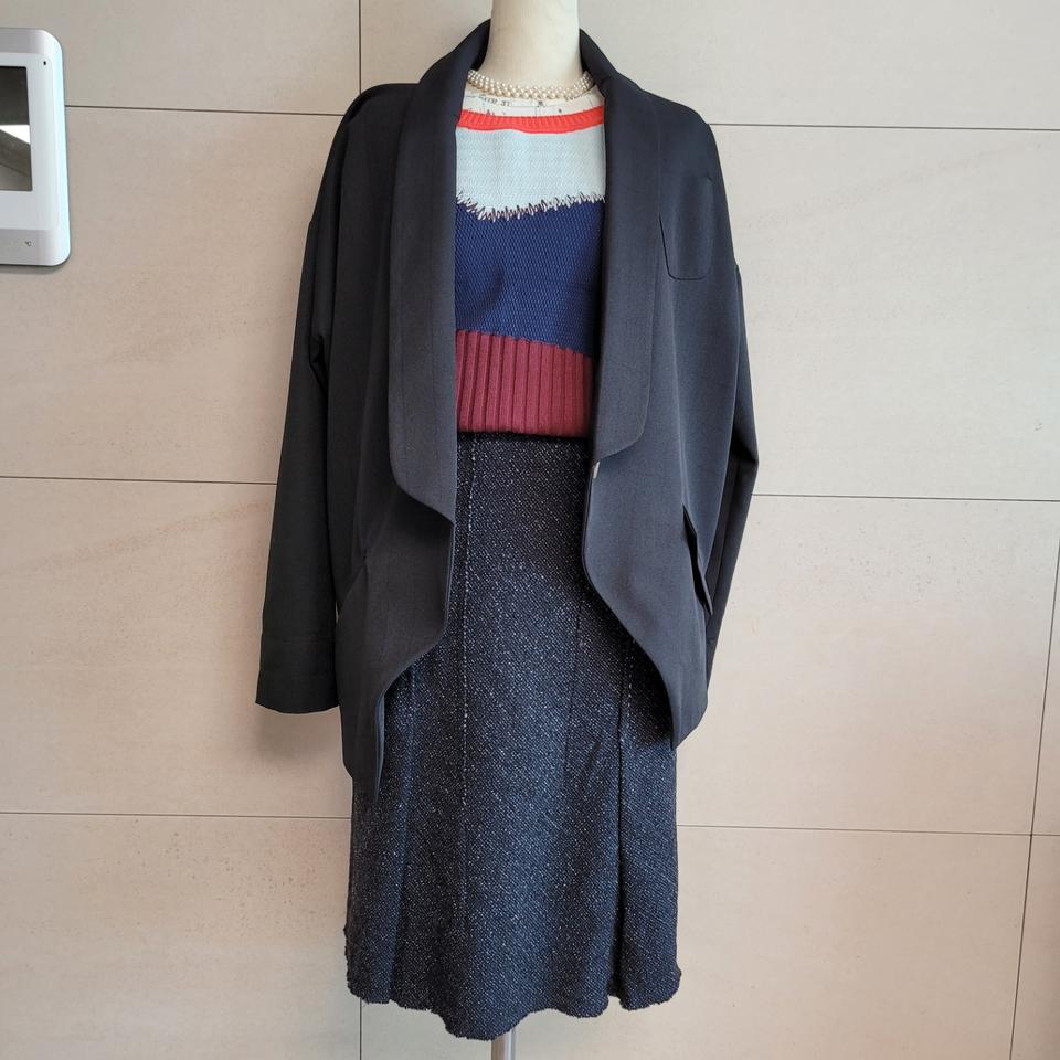  마인 트위드 A라인 스커트 27