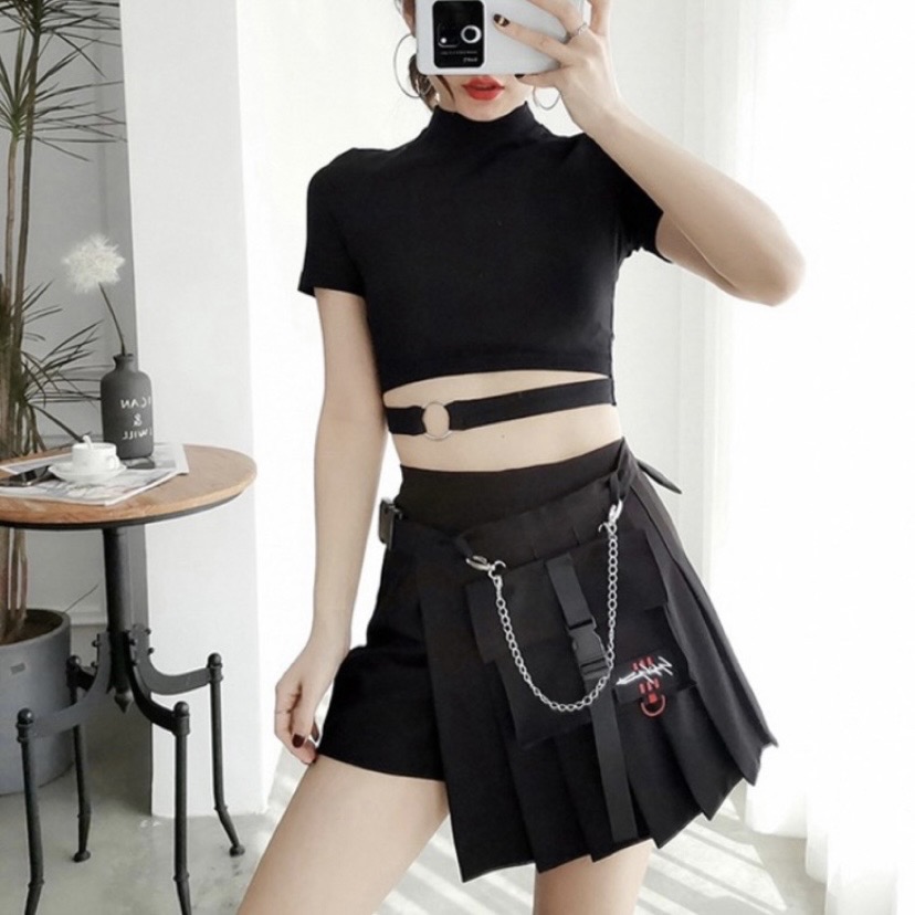 스트릿 테니스스커트 치마바지