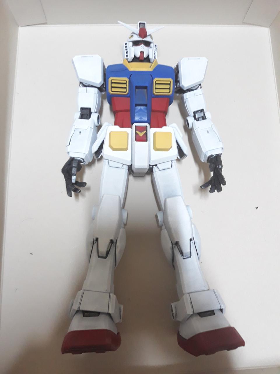 pg 구판 퍼스트 건담 도색작