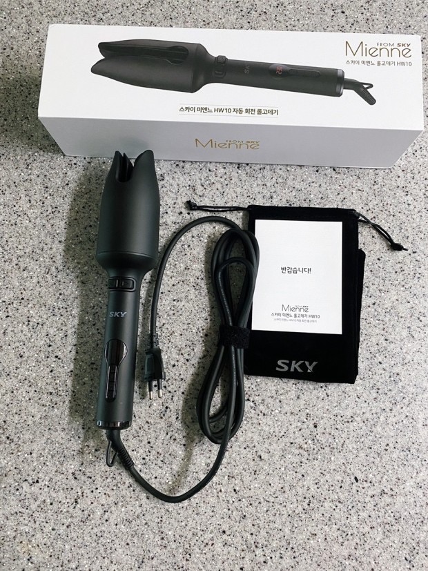 미엔느 자동 롤고데기 새상품 3만원