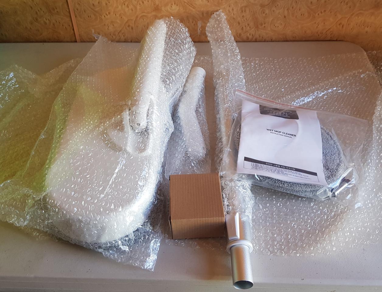 미사용 모던하우스 무선 물걸레 청소기