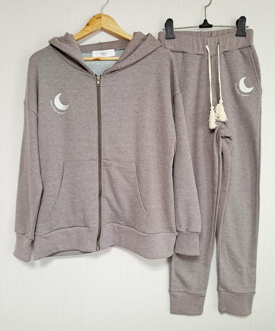 (새상품)자수후드집업_세트