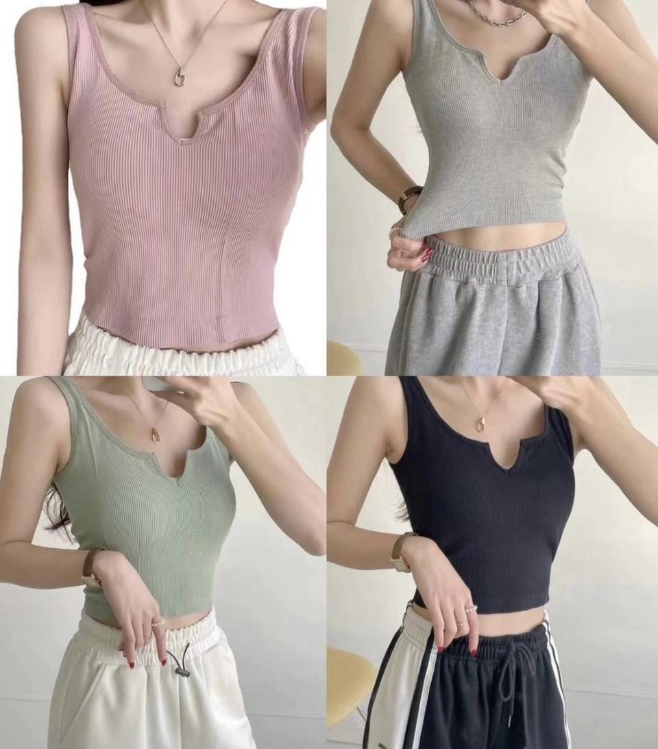 창고대방출ㅣ골지 노와이어 브라탑나시 탱크탑 크롭탑 면나시