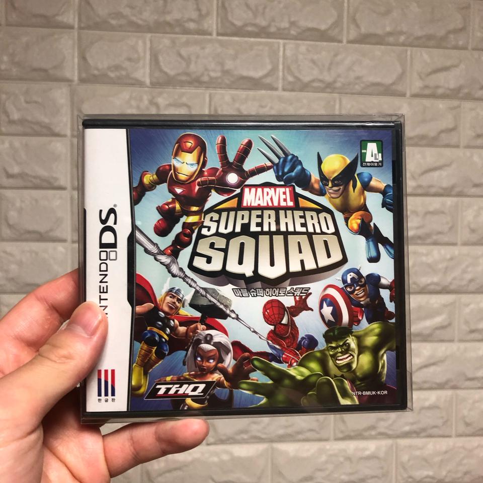 닌텐도 ds 마블 슈퍼 히어로 스쿼드 미개봉 판매합니다.