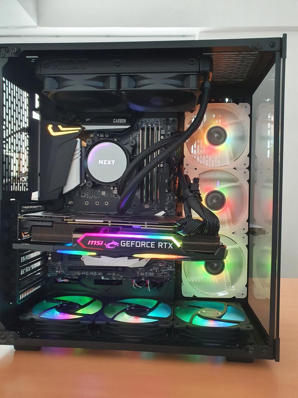 i9 9900k, x53, 2080ti 트리오 고성능 컴퓨터