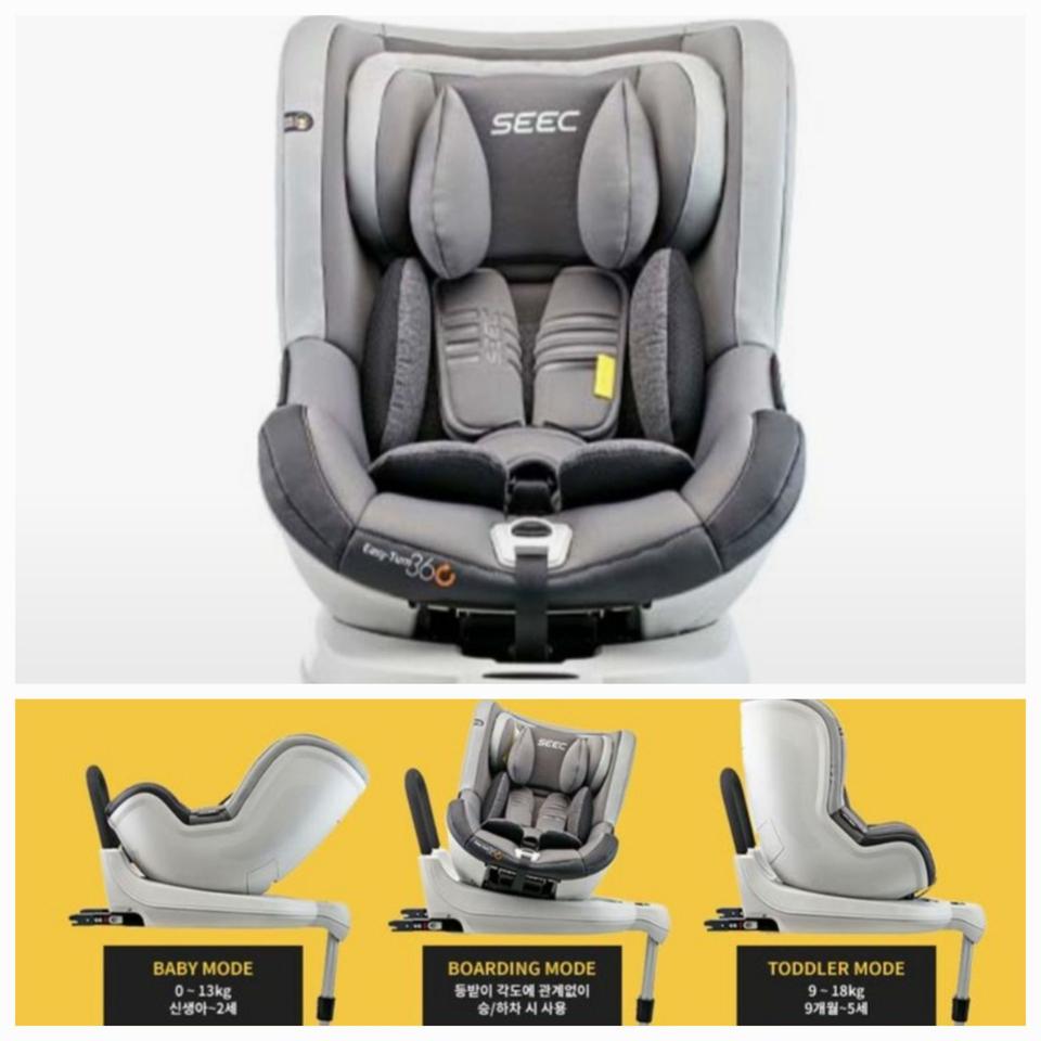 SEEC 시크 이지턴360 회전형 카시트