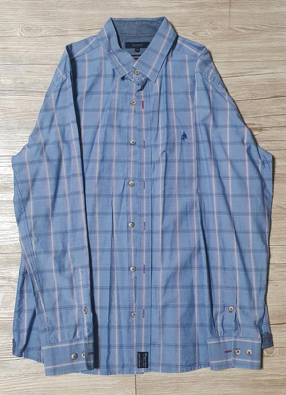 상의셔츠 4장 일괄 봄가을용 올젠 지오지아 긴팔남방