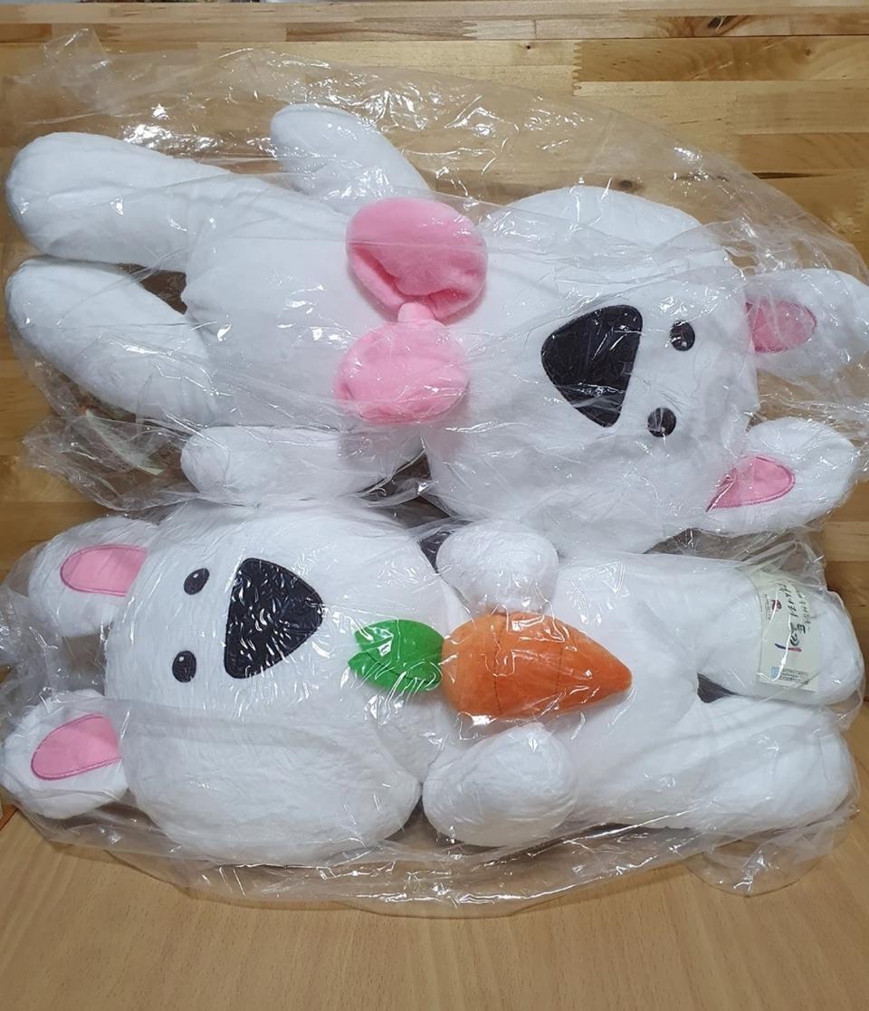 새상품) 55cm 대형토끼인형 리본토끼 당근토끼 개당가격