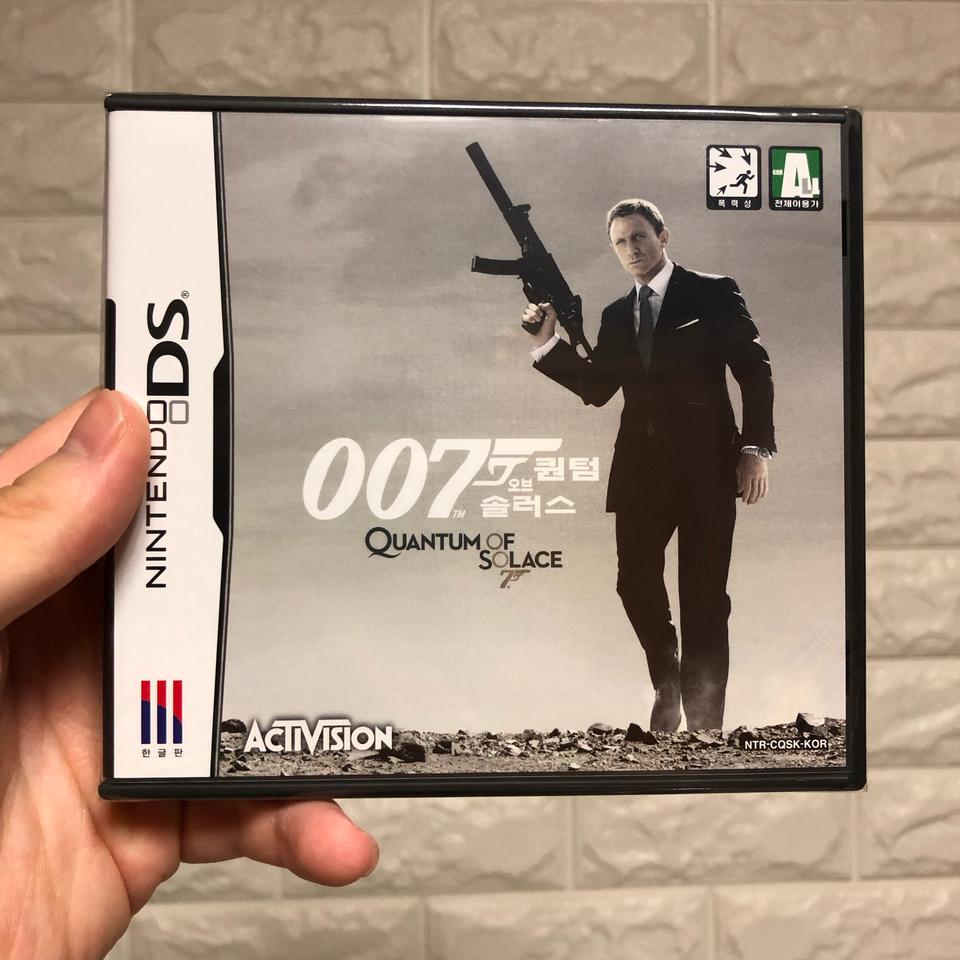 닌텐도 ds 007 퀀텀 오브 솔러스 미개봉 판매합니다.