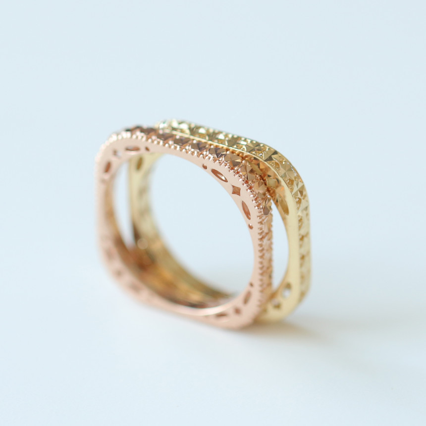 14k핑크골드반지팝니다