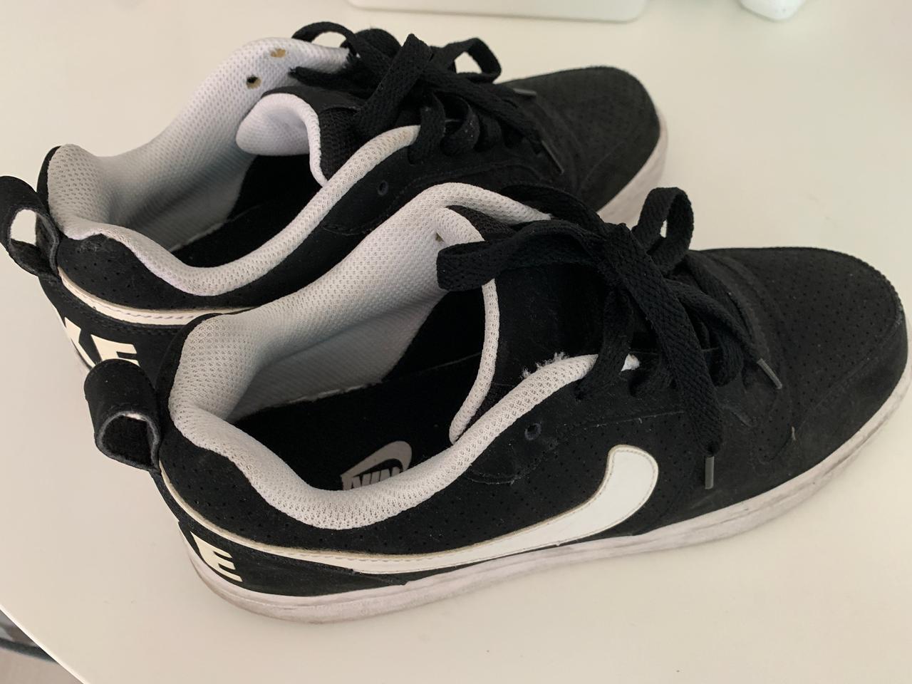 나이키 코트바로우1 255mm 검흰