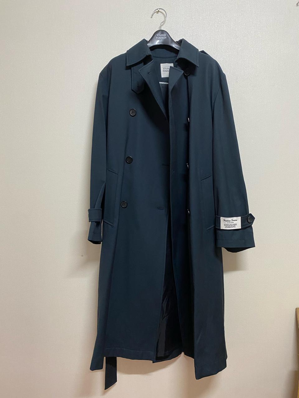 스튜디오톰보이 트랜치코트 구김없는재질