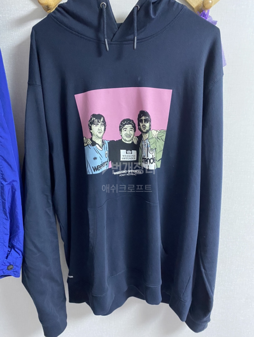 위켄드오펜더 마라도나 오아시스 후드티