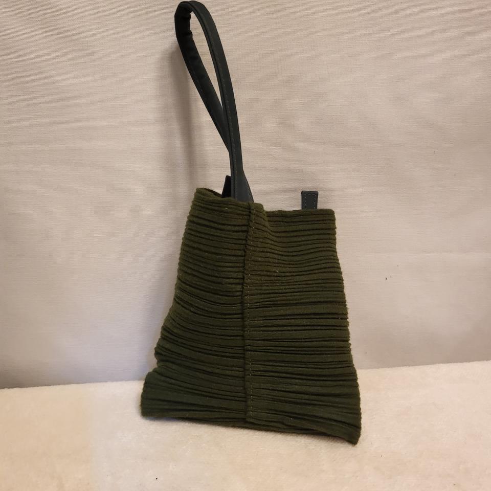 정품 플리츠플리즈가방 미니토트백
