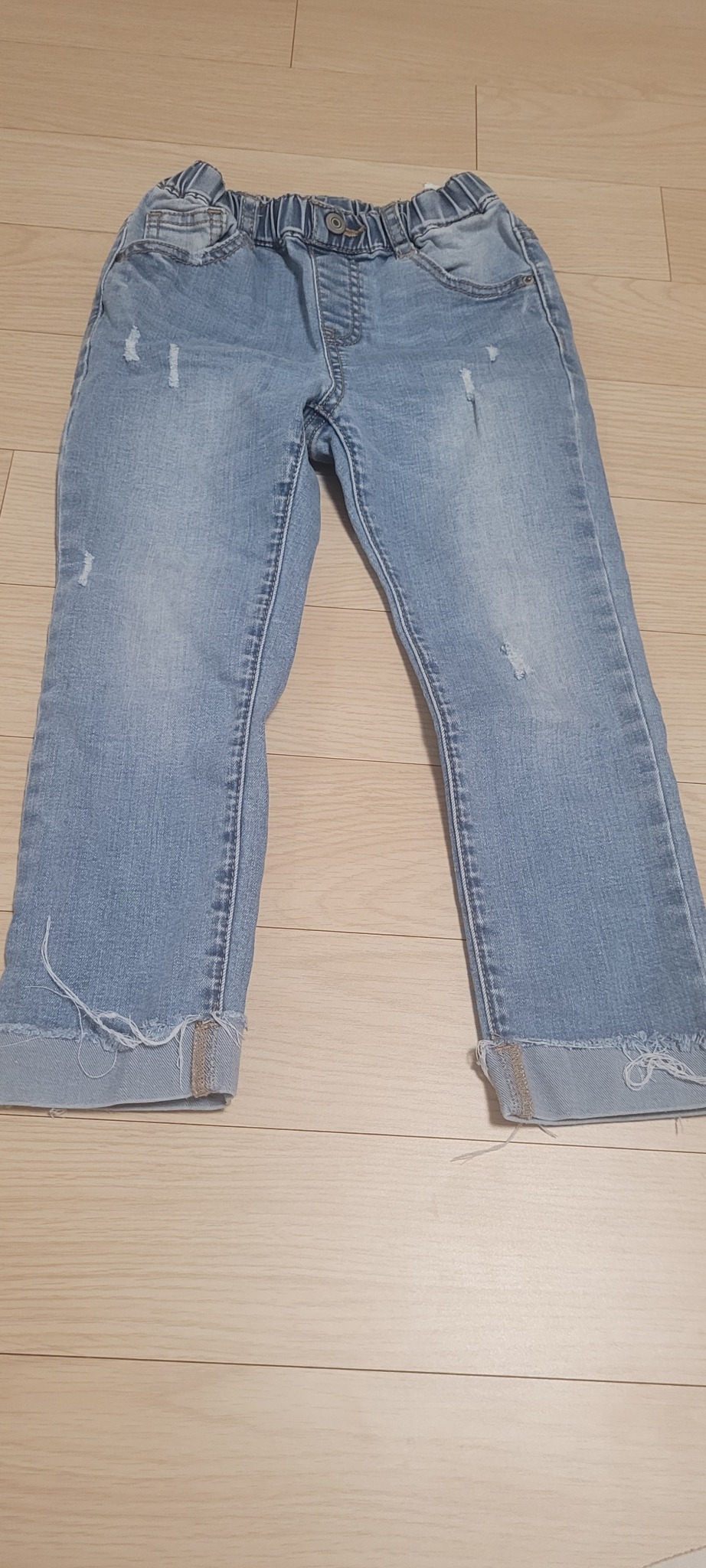 탑텐키즈 청바지 120