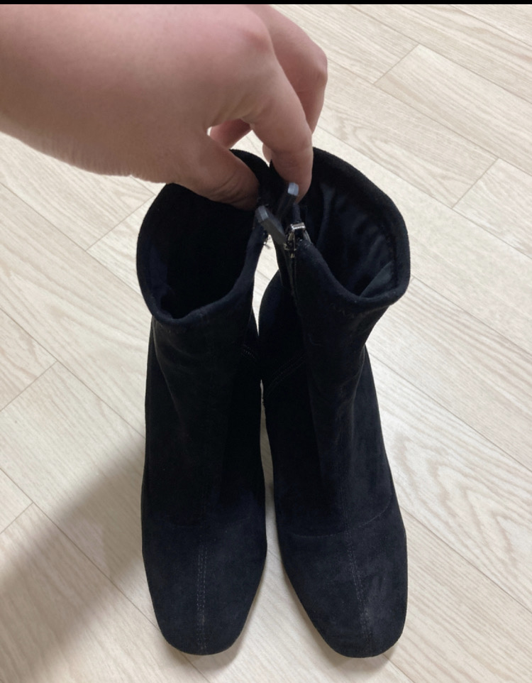 (235)스웨이드 첼시부츠