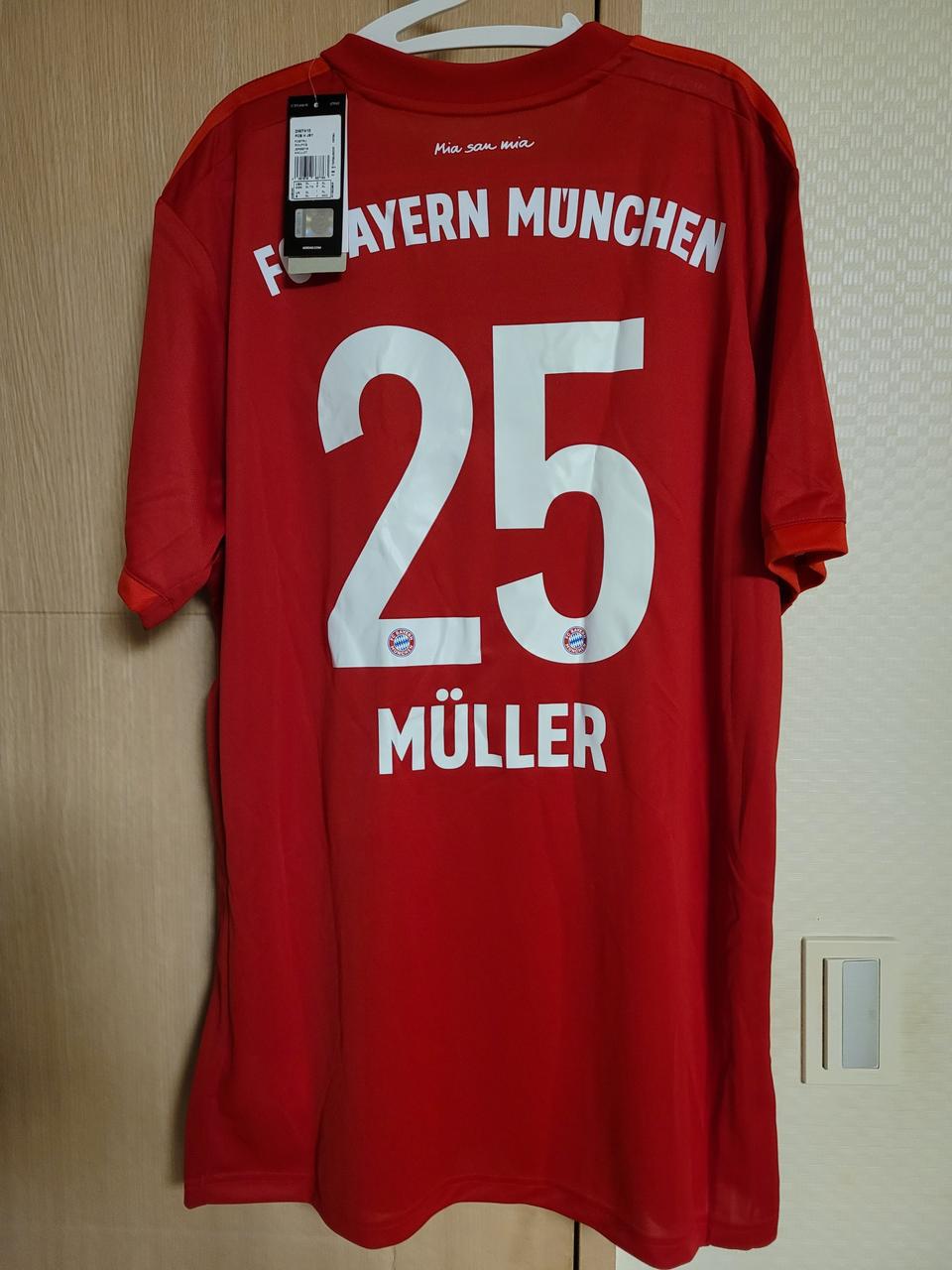 19-20 바이에른 뮌헨 홈 뮐러 유니폼 새상품