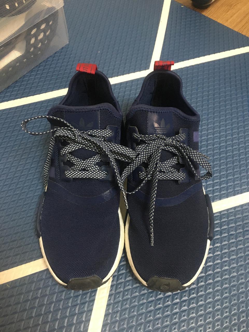 아디다스 운동화 여성 US 7사이즈 네이비 ( 3번 착용)