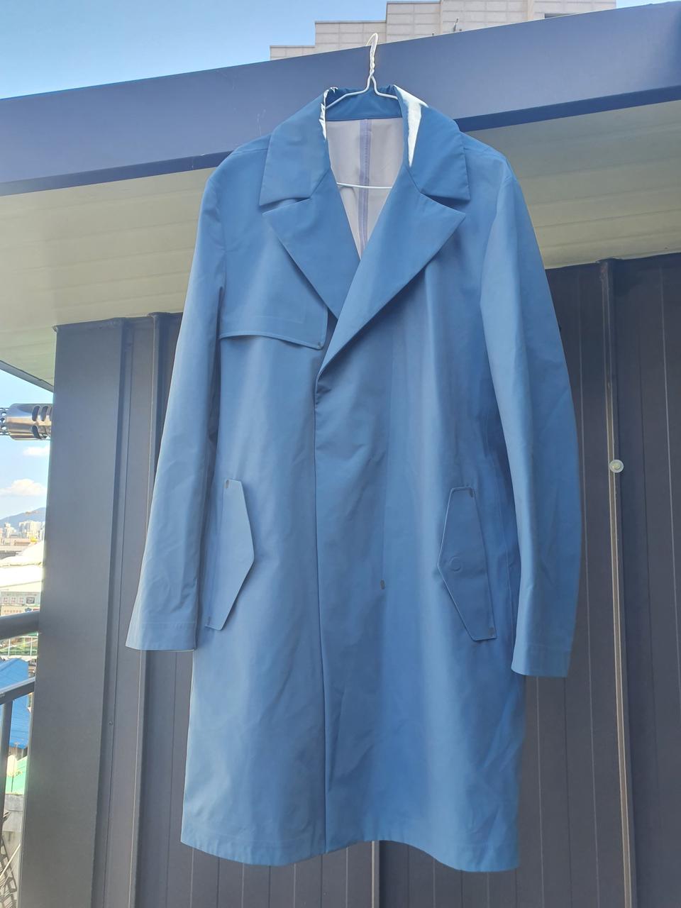 (마지막)100 랑방스포츠 정품 하이브리드 싱글트렌치 봄코트(새상품급)